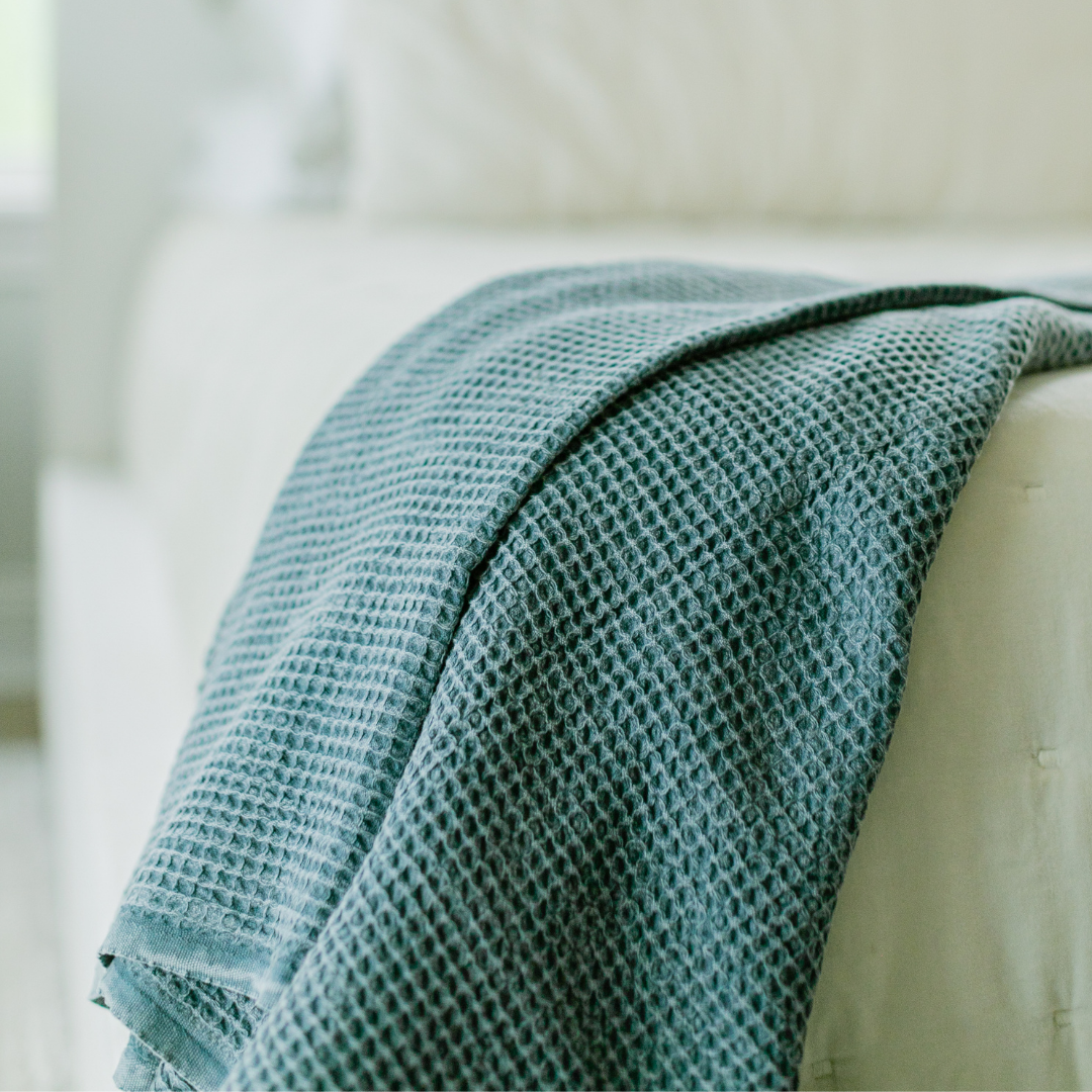 Ani Waffle-Weave Throw FINAL SALE